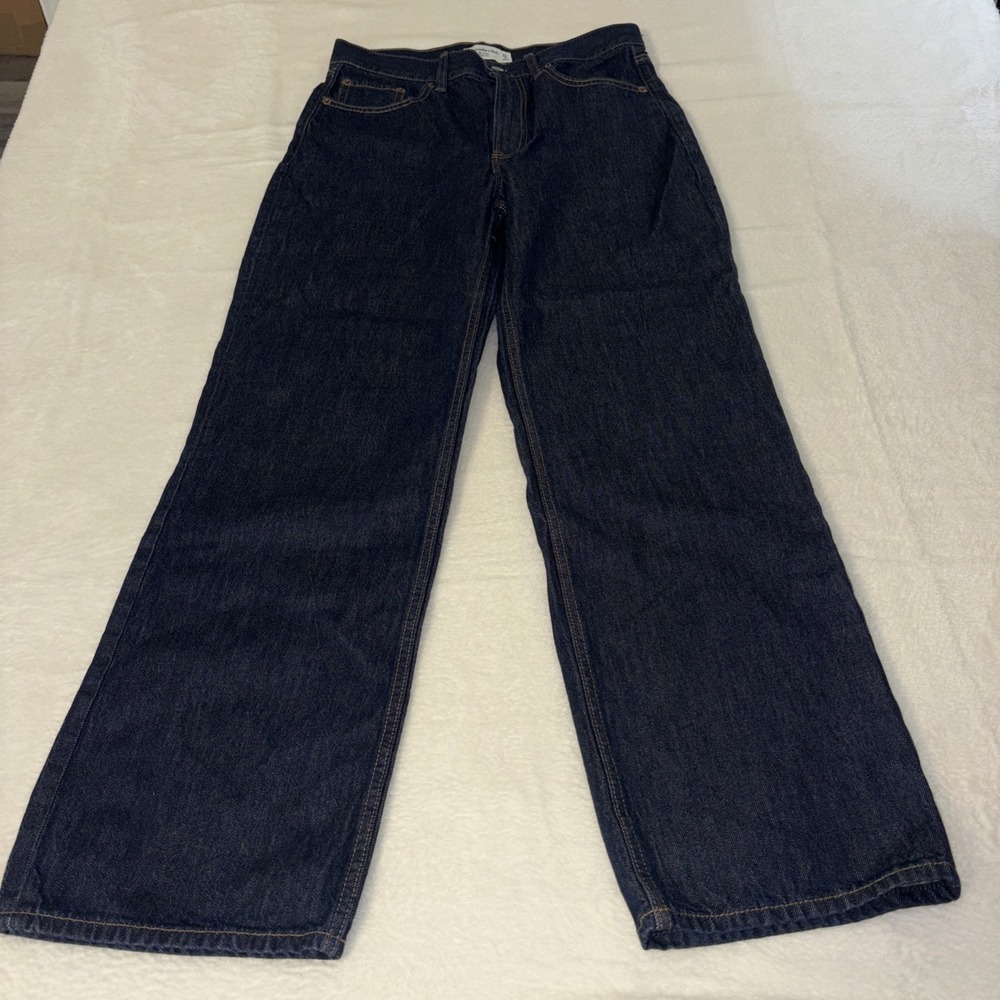 abercrombie fitch High Rise The Loose Jeans 27 / 4 Women's